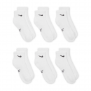Nike kojinės Dri-fit baltos-6 poros